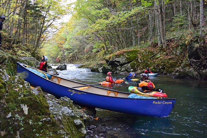 シーソラプチ川のダウンリバー