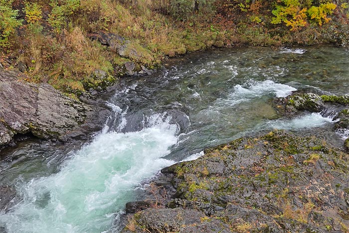 シーソラプチ川のダウンリバー