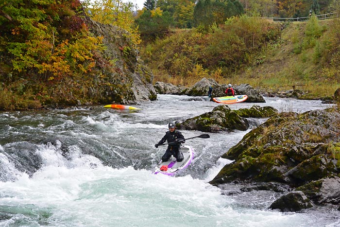 シーソラプチ川のダウンリバー