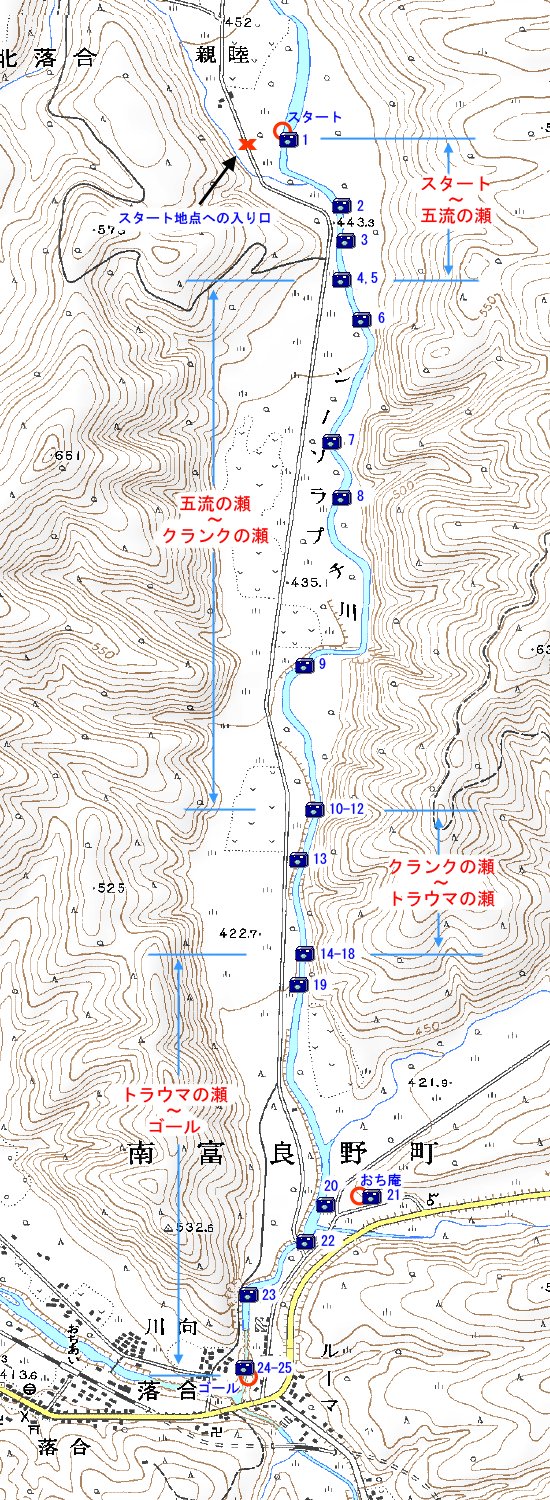 シーソラプチ川川地図
