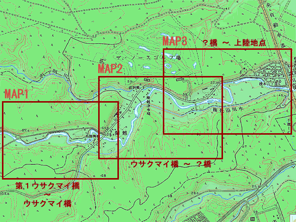 千歳川地図