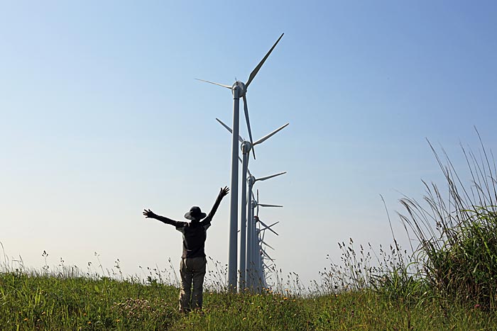 オトンルイの風車