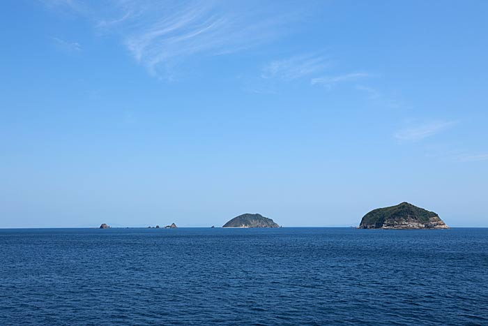甑島の海