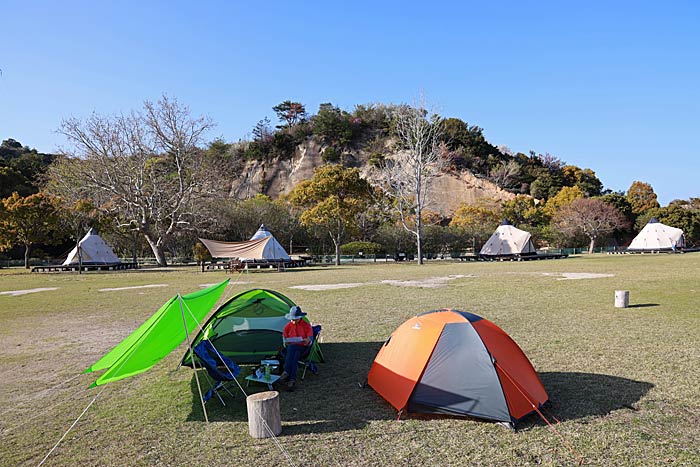 大久野島キャンプ場