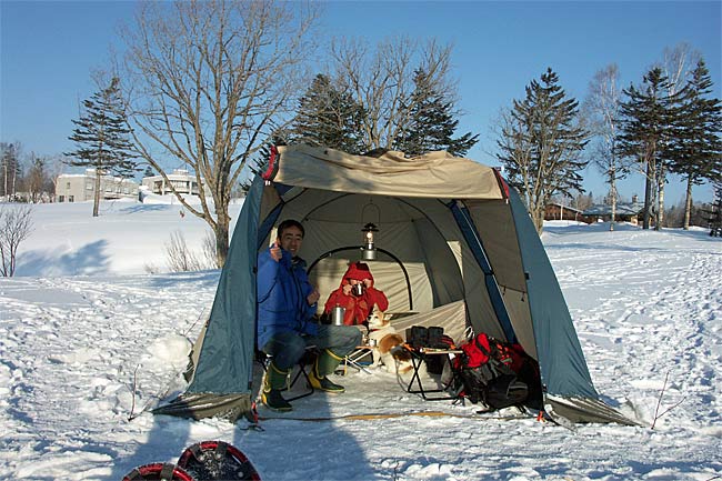 雪中キャンプ準備編