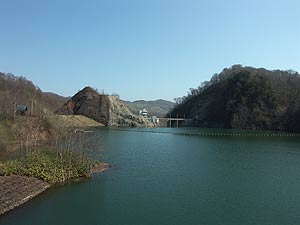駒ヶ岳ダム湖