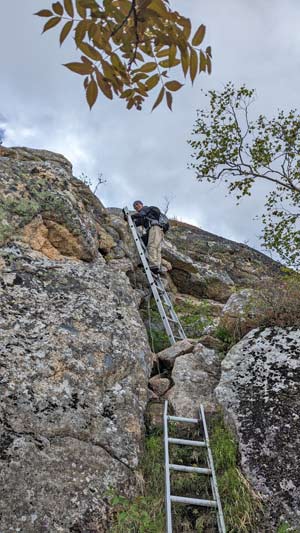 剣山登山